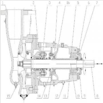 Drilling Rotary Table Bearings Mud Pumps 91682/800 Bearings